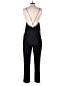Lumiere Solid Black Jumpsuit Size S - photo 2