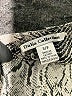 Dalia Collection 100% Polyester Silver Long Sleeve Blouse Size S - photo 7