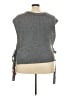 Cider 100% Acrylic Gray Sweater Vest Size 4X - photo 2