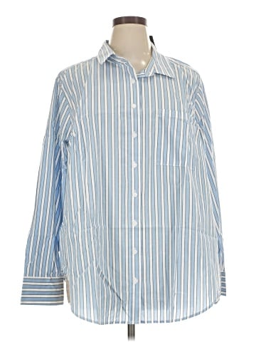 Torrid Long Sleeve Button-Down Shirt (view 1)