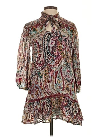 Zara W&B Collection Casual Dress (view 1)