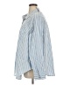 Torrid 100% Cotton Stripes Blue Long Sleeve Button-Down Shirt Size 2X Plus (2) - photo 5