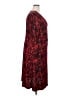North Style Paisley Red Casual Dress Size 18W - photo 4