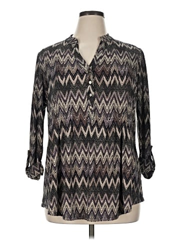 New Directions 3/4 Sleeve Blouse (view 1)