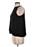 Aqua 100% Polyester Black Sleeveless Blouse Size XS - photo 5