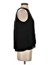 Aqua 100% Polyester Black Sleeveless Blouse Size XS - photo 4
