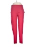 One Step Up Solid Red Active Pants Size 2X - photo 1