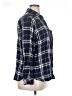 Well Worn Plaid Blue Long Sleeve Button-Down Shirt Size XL - photo 4