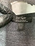 Lord & Taylor 100% Merino Wool Gray Wool Pullover Sweater Size S - photo 7