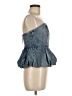 Future Collective Blue Sleeveless Top Size M - photo 4