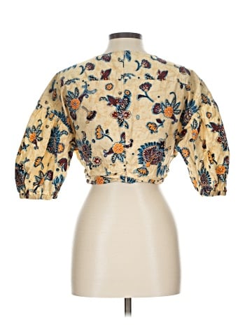 A.L.C. 3/4 Sleeve Blouse (view 2)