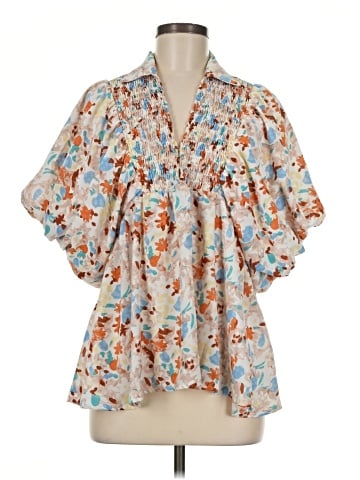 Entro Short Sleeve Blouse (view 1)