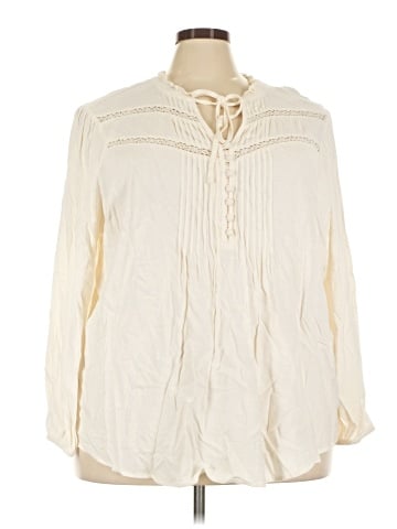 Torrid Long Sleeve Blouse (view 1)