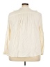 Torrid Ivory Long Sleeve Blouse Size 4X Plus (4) - photo 2