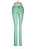 Current/Elliott Color Block Green Jeans Size 29 waist - photo 1