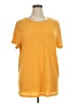 Torrid Yellow Short Sleeve T-Shirt Size 2X Plus (2) - photo 1