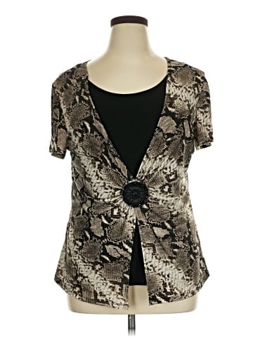 Notations Short Sleeve Blouse (view 1)