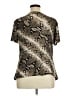 Notations Tan Short Sleeve Blouse Size XL - photo 2