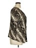 Notations Tan Short Sleeve Blouse Size XL - photo 4