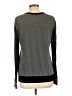 Bailey 44 100% Silk Black Long Sleeve Top Size L - photo 2