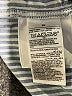Old Navy 100% Cotton Stripes Blue 3/4 Sleeve Button-Down Shirt Size 2X - photo 8