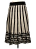 Lapis Chevron-herringbone Tan Casual Skirt Size L - photo 1