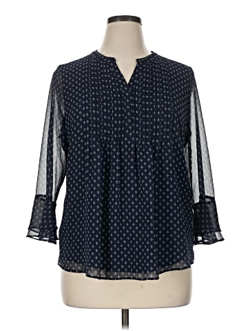 Charter Club 3/4 Sleeve Blouse (view 1)