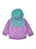 Columbia Color Block Purple Raincoat Size 4 (estimated) - photo 1