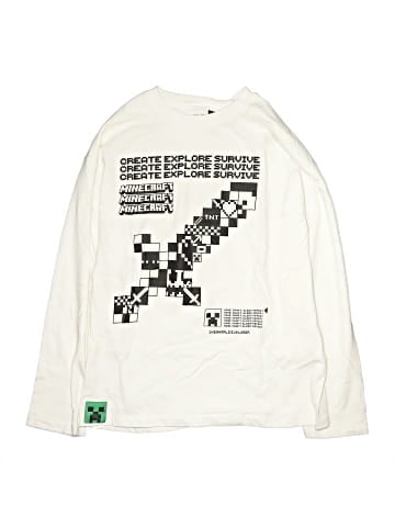 Minecraft Long Sleeve T-Shirt (view 1)