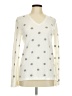 Tommy Hilfiger 100% Cotton Polka Dots Ivory Pullover Sweater Size M - photo 1