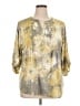 Notations Gold 3/4 Sleeve Blouse Size 2X - photo 1