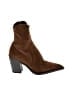 Zara 100% Leather Brown Ankle Boots Size EU 38 - photo 1