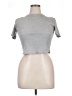 Fabletics Silver Short Sleeve Turtleneck Size XL - photo 1