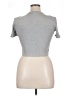 Fabletics Silver Short Sleeve Turtleneck Size XL - photo 2