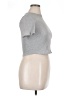 Fabletics Silver Short Sleeve Turtleneck Size XL - photo 4