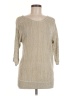 Miracle Metallic Tan Pullover Sweater Size Med - Lg - photo 1