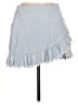 Superdown 100% Cotton Solid Blue Denim Skirt Size M - photo 1