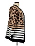 By Design Animal Print Brown Cardigan Size M - photo 4