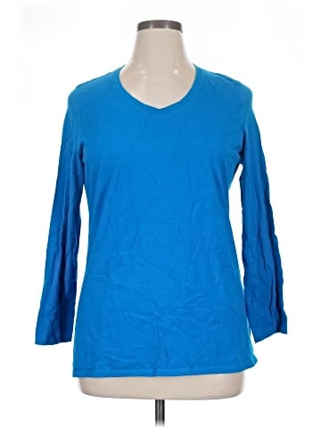 Just My Size 3/4 Sleeve T-Shirt (view 1)