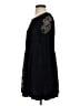 Topshop 100% Polyester Black Casual Dress Size 4 - photo 5