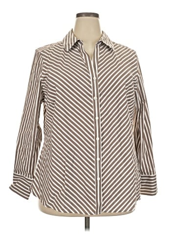 Foxcroft Long Sleeve Blouse (view 1)