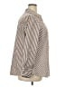 Foxcroft Chevron-herringbone Brown Long Sleeve Blouse Size 18 - photo 4