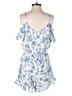 Moon River Floral Blue Romper Size L - photo 2