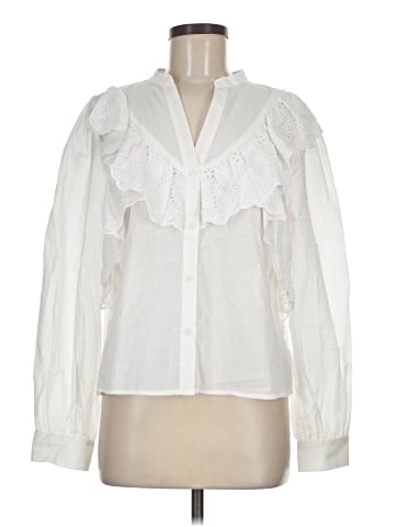 Lulus Long Sleeve Blouse (view 1)