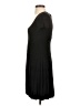 Cache Solid Black Casual Dress Size 2 - photo 5