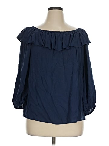 Velvet by Graham & Spencer 3/4 Sleeve Blouse (view 1)