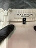 Halston Heritage 100% Polyester Solid Ivory Short Sleeve Blouse Size 8 - photo 4