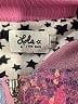 Lola + The Boys 100% Polyester Print Pink Track Jacket Size 8 - photo 3