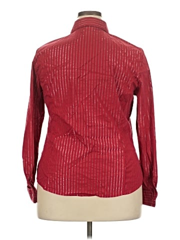 Jaclyn Smith Long Sleeve Button-Down Shirt (view 2)