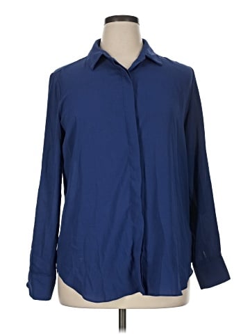 Mossimo Long Sleeve Blouse (view 1)